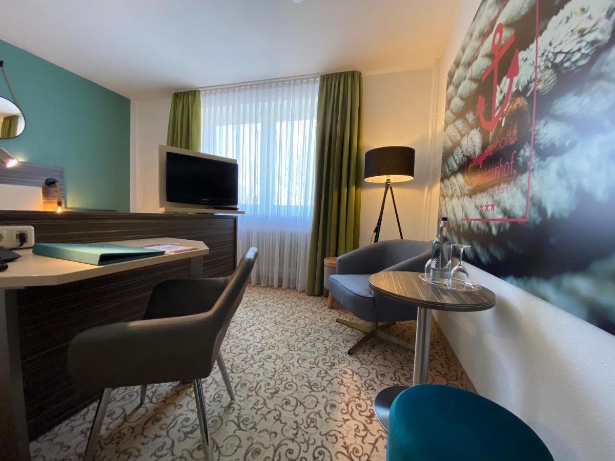 Hafen Hotel Schuetzenhof Burg auf Fehmarn Esterno foto